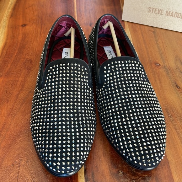 Steve Madden studded loafers super sharp. Size 10 - Picture 4 of 5